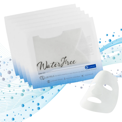 煥白亮顏無水面膜 5片入