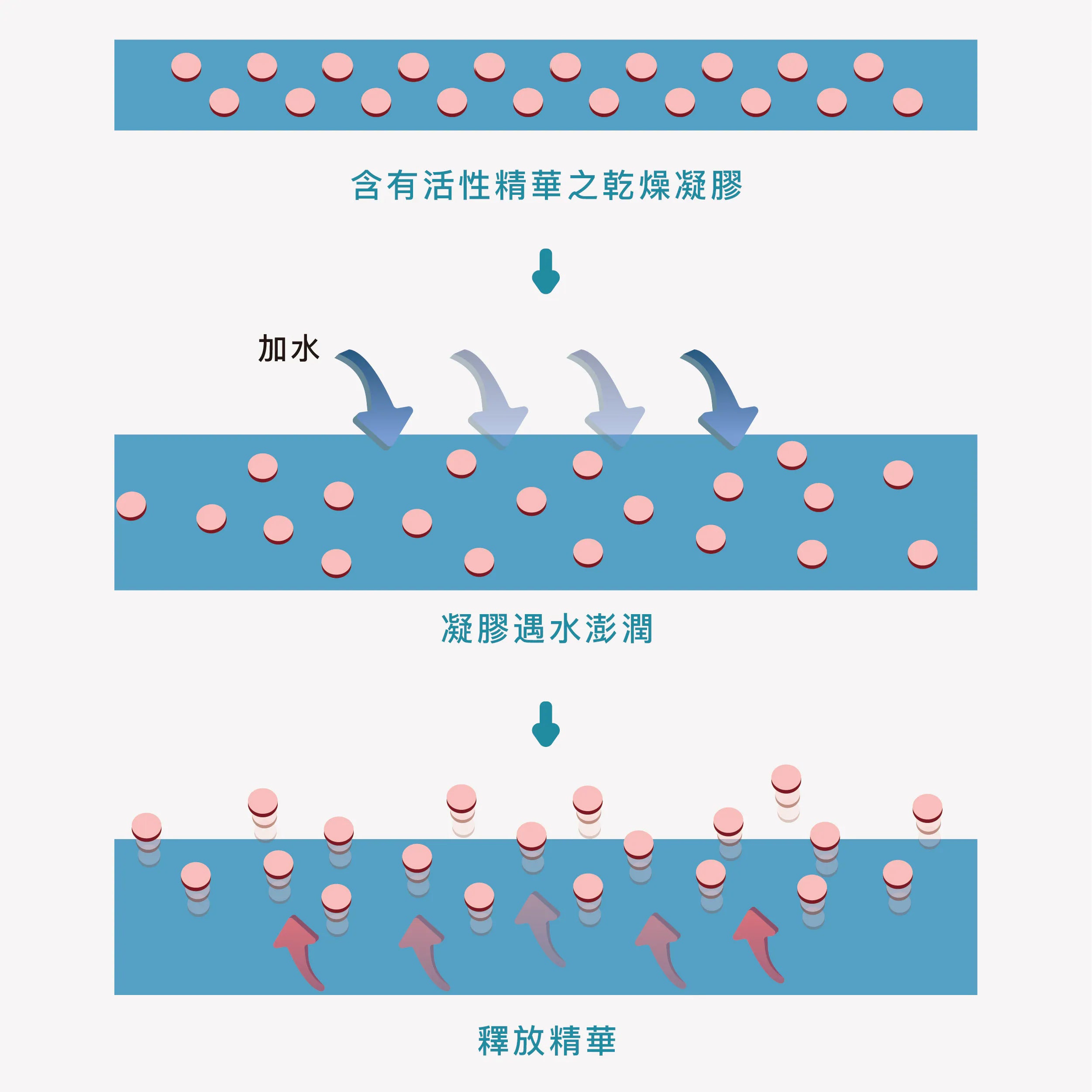 煥白亮顏無水面膜 5片入